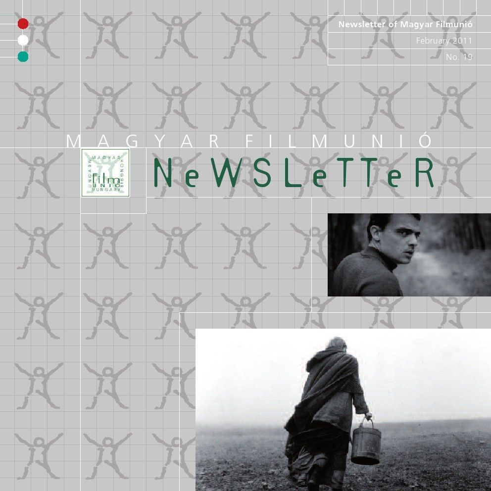 MAGYAR FILMUNIO NEWSLETTER magazine side cover Issue 19  February 2011