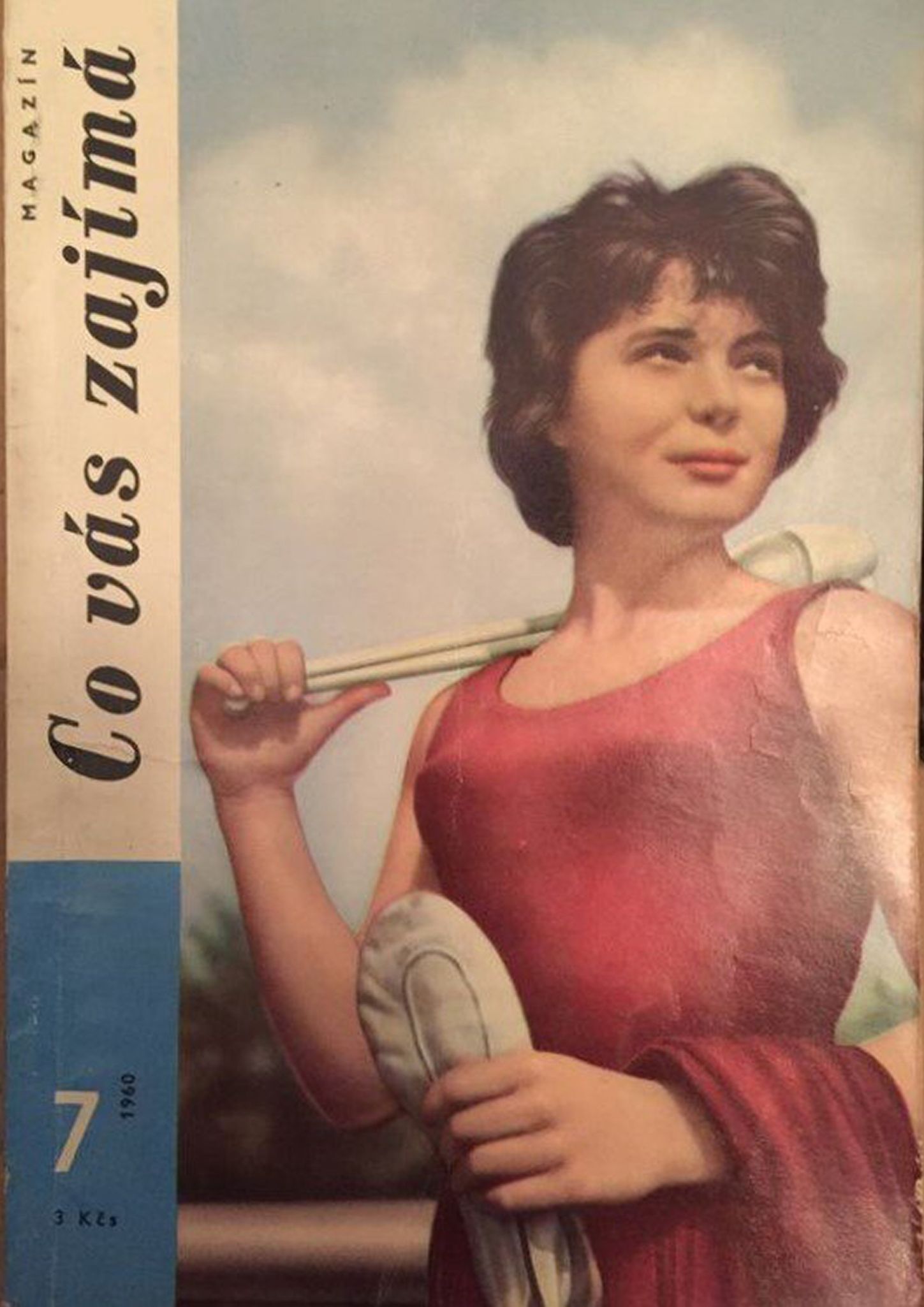 MAGAZIN CO VAS ZAJIMA magazine side cover Issue 7   1960