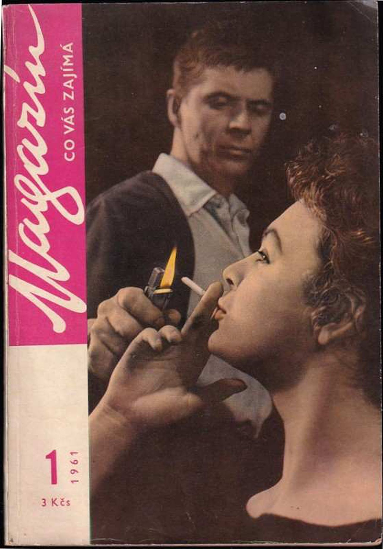 MAGAZIN CO VAS ZAJIMA magazine side cover Issue 1   1961