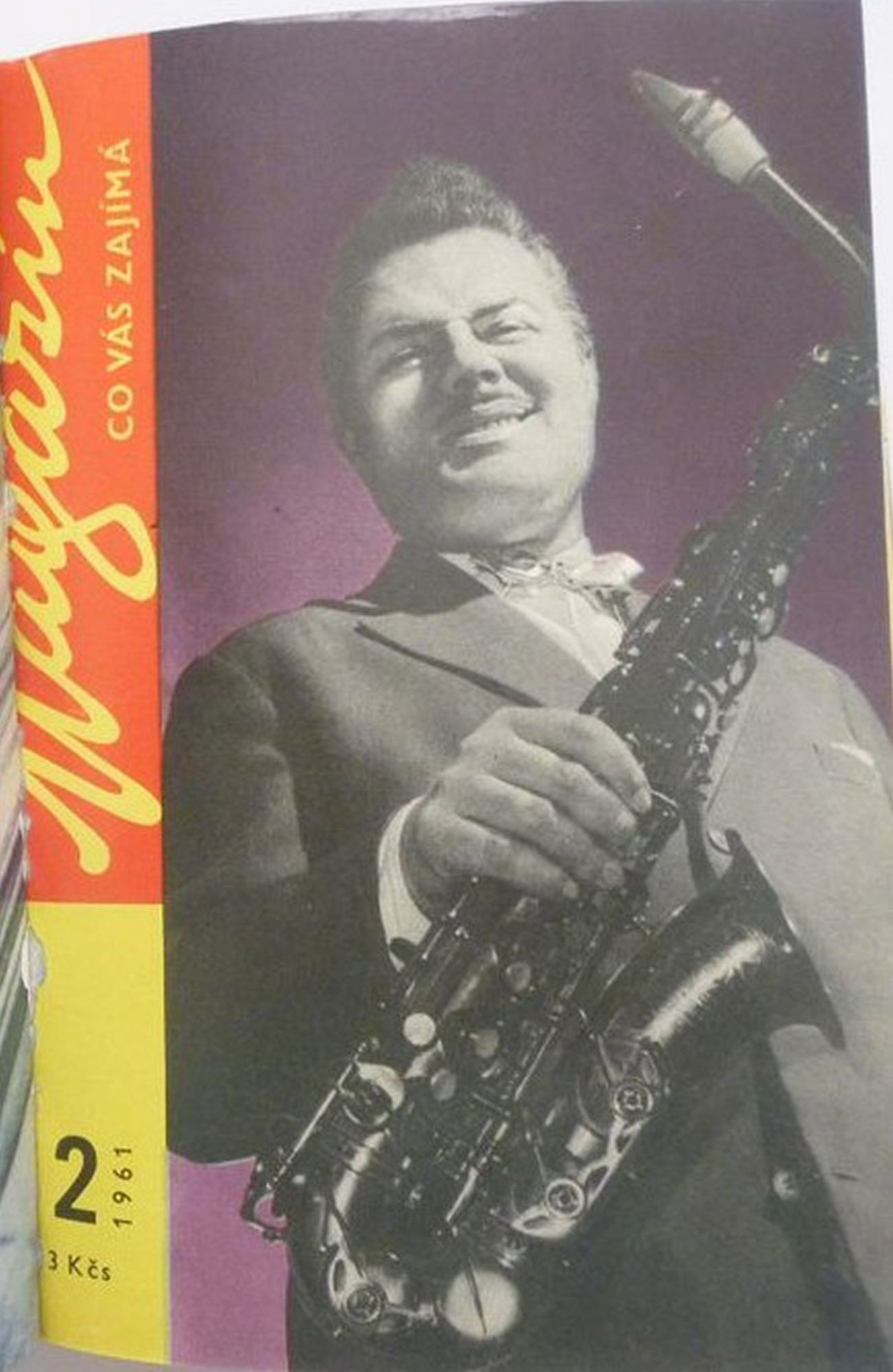 MAGAZIN CO VAS ZAJIMA magazine side cover Issue 2   1961
