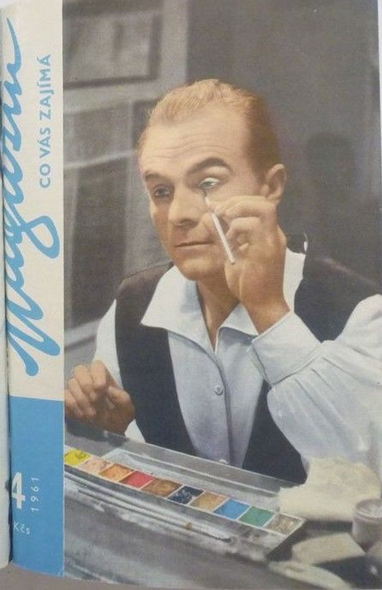 MAGAZIN CO VAS ZAJIMA magazine side cover Issue 4   1961