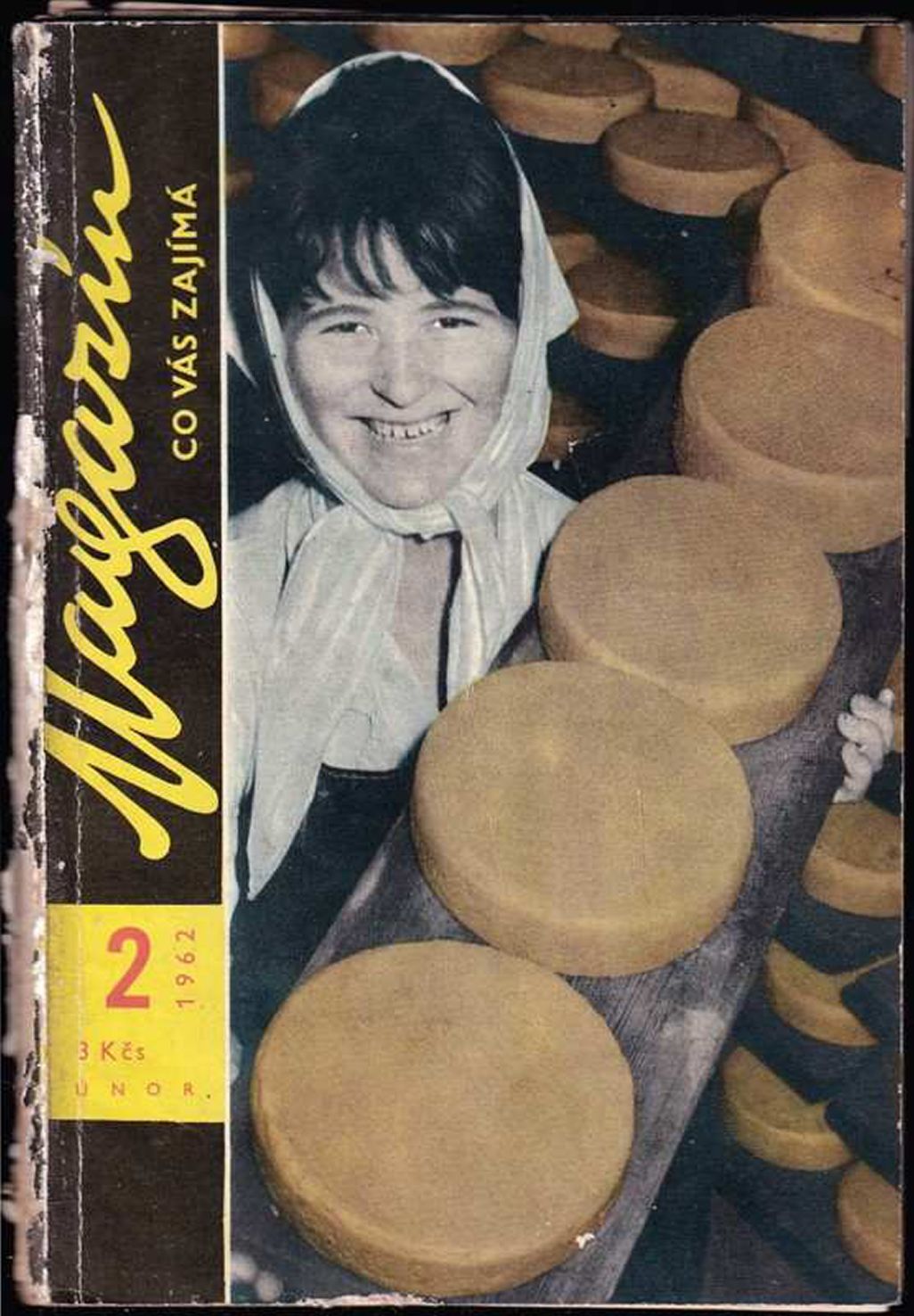 MAGAZIN CO VAS ZAJIMA magazine side cover Issue 2   1962