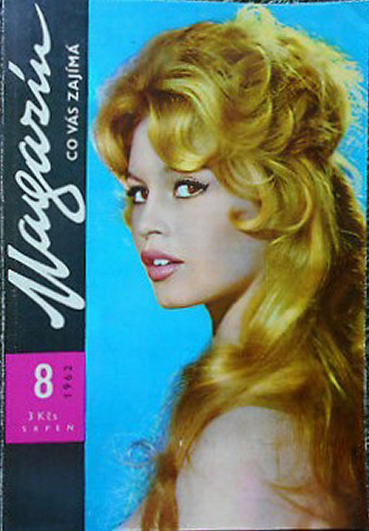 MAGAZIN CO VAS ZAJIMA magazine side cover Issue 8   1962