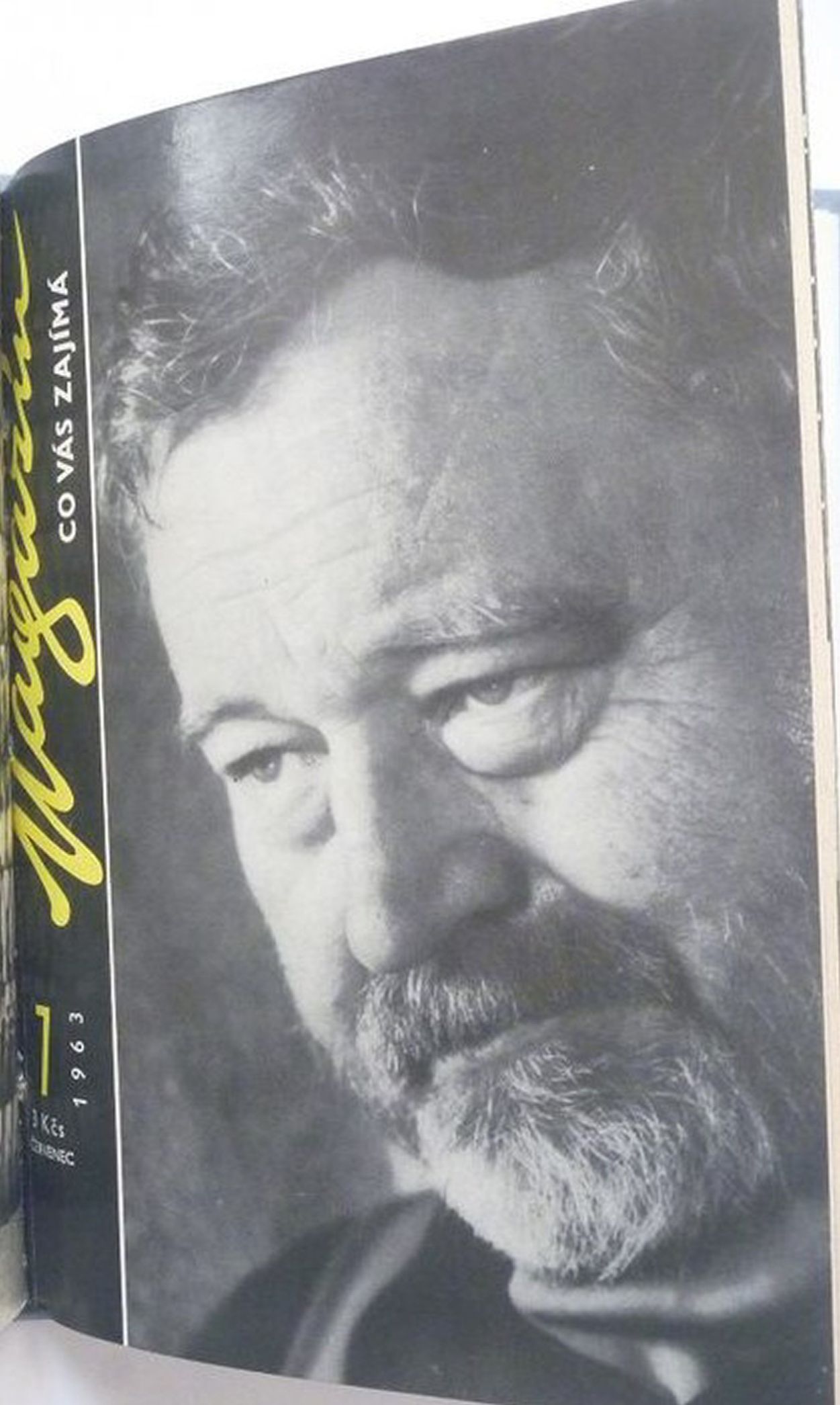MAGAZIN CO VAS ZAJIMA magazine side cover Issue 1   1963