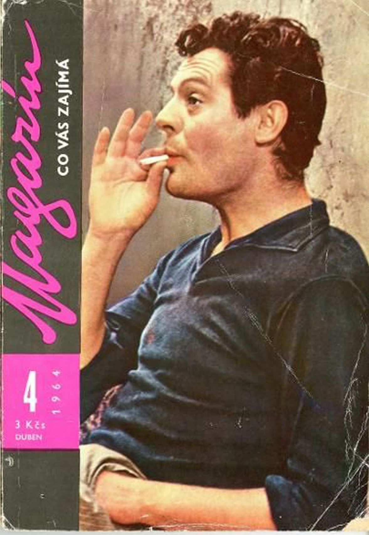 MAGAZIN CO VAS ZAJIMA magazine side cover Issue 4   1964