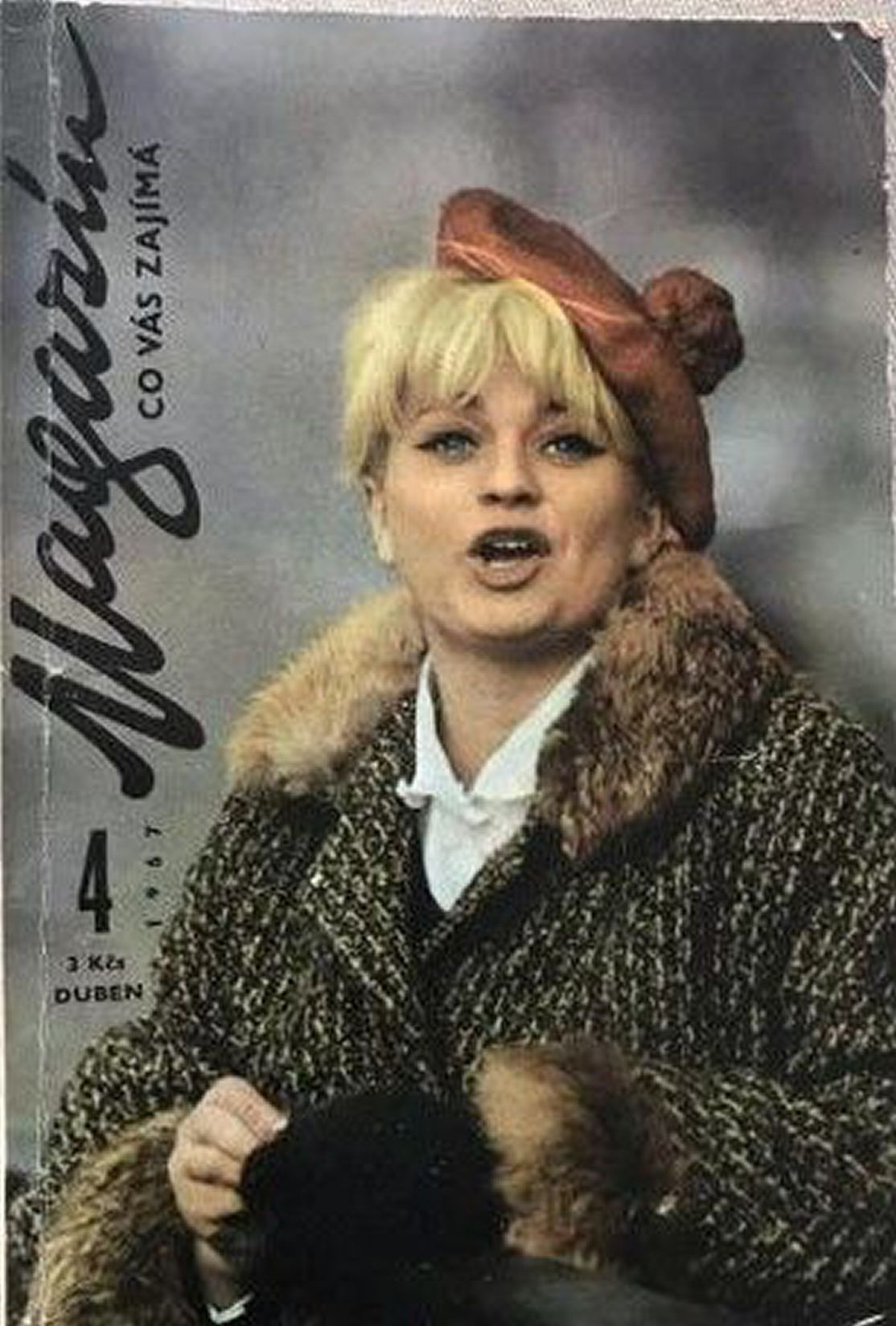 MAGAZIN CO VAS ZAJIMA magazine side cover Issue 4   1967