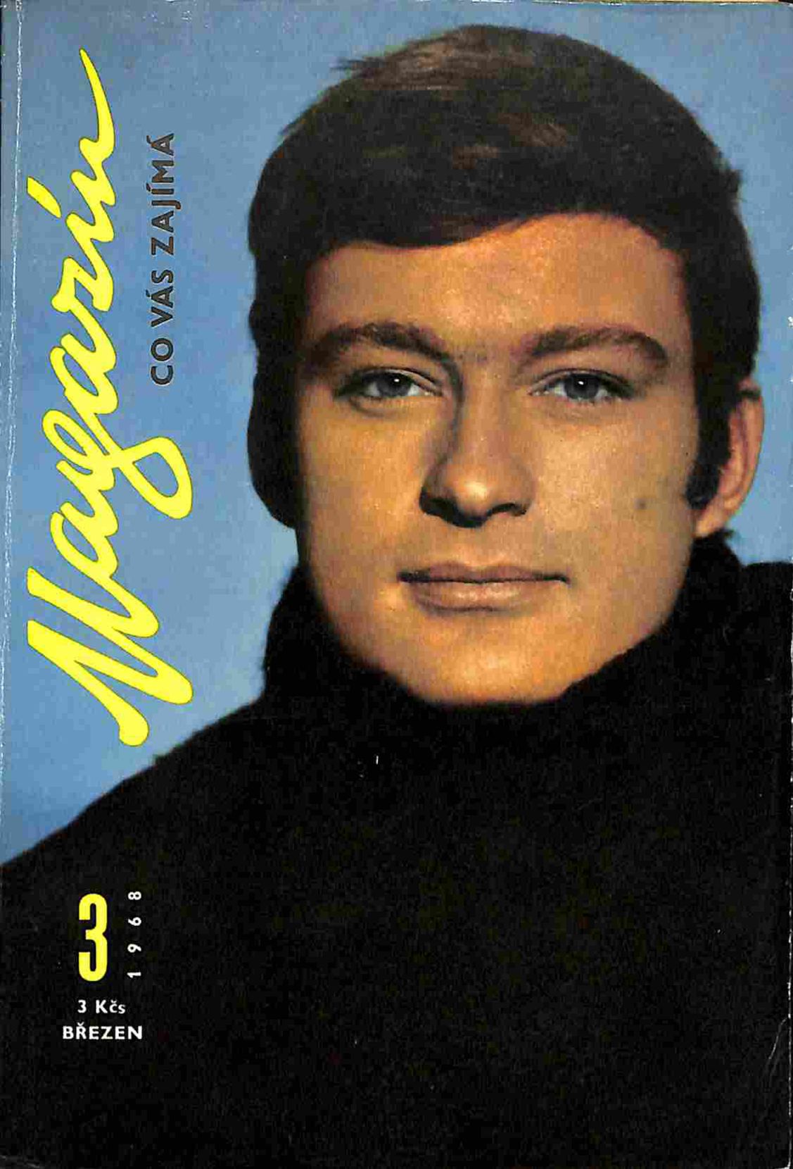 MAGAZIN CO VAS ZAJIMA magazine side cover Issue 3   1968