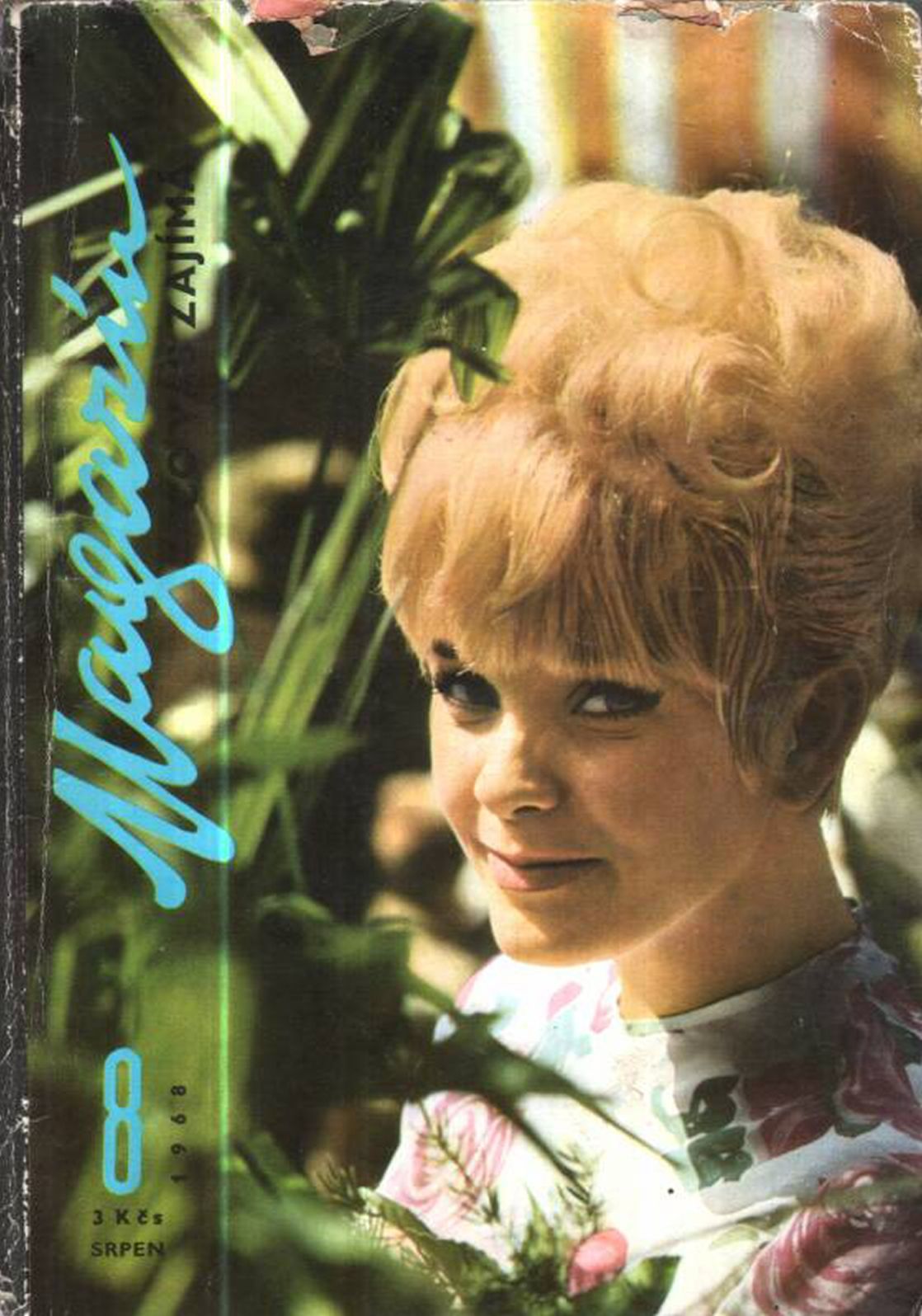 MAGAZIN CO VAS ZAJIMA magazine side cover Issue 8   1968
