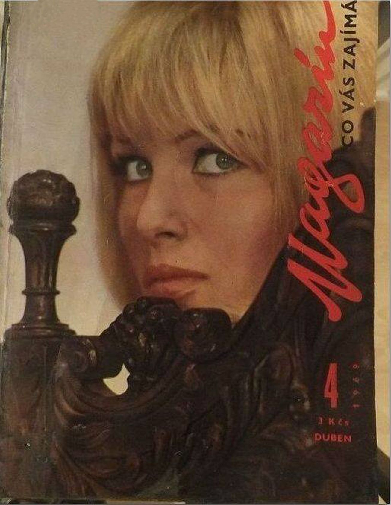 MAGAZIN CO VAS ZAJIMA magazine side cover Issue 4   1969