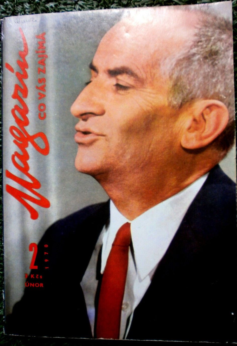 MAGAZIN CO VAS ZAJIMA magazine side cover Issue 2   1970