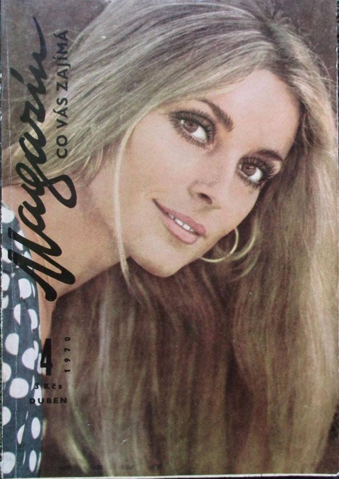 MAGAZIN CO VAS ZAJIMA magazine side cover Issue 4   1970