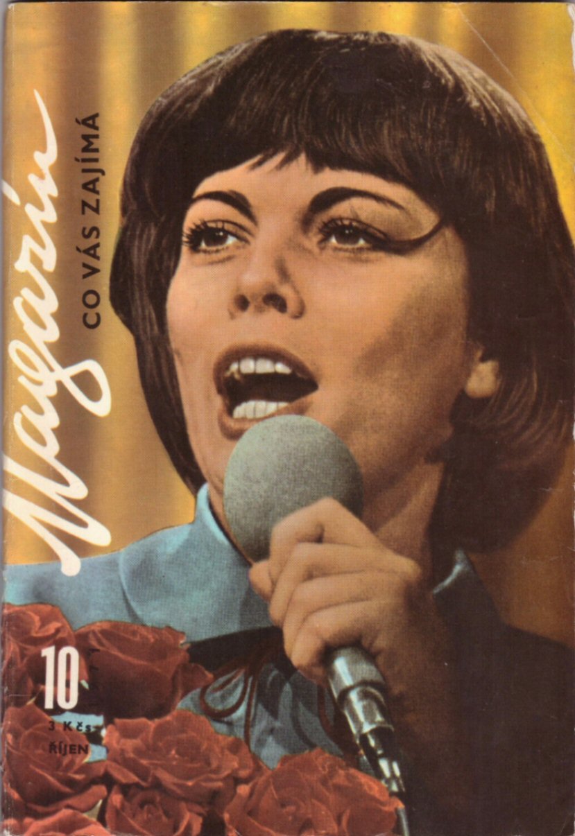 MAGAZIN CO VAS ZAJIMA magazine side cover Issue 10   1971