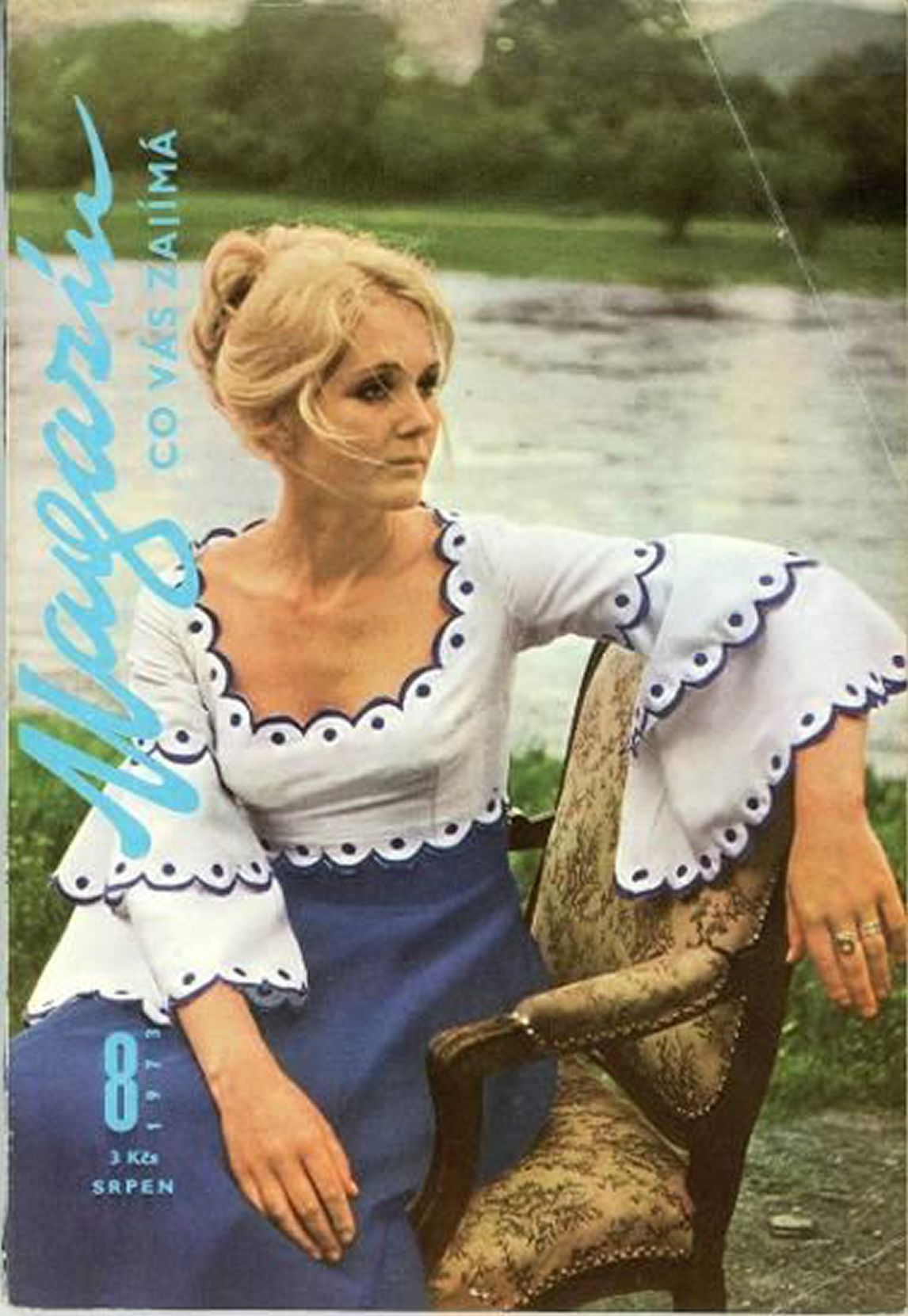 MAGAZIN CO VAS ZAJIMA magazine side cover Issue 8   1973