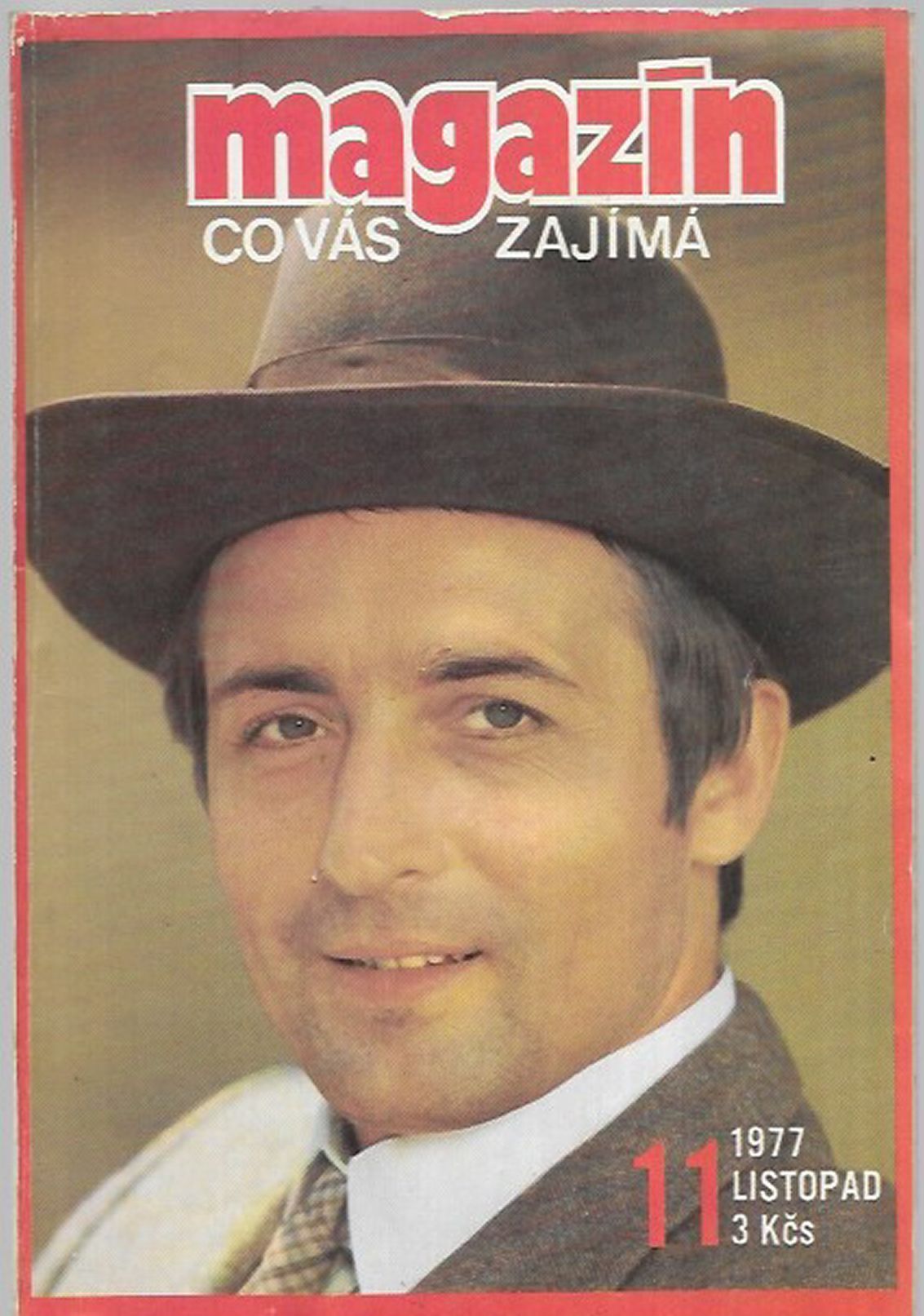 MAGAZIN CO VAS ZAJIMA magazine side cover Issue 11   1977