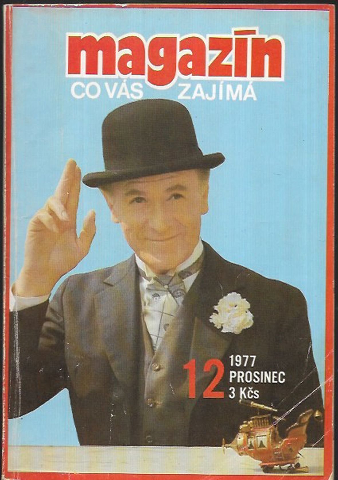 MAGAZIN CO VAS ZAJIMA magazine side cover Issue 12   1977