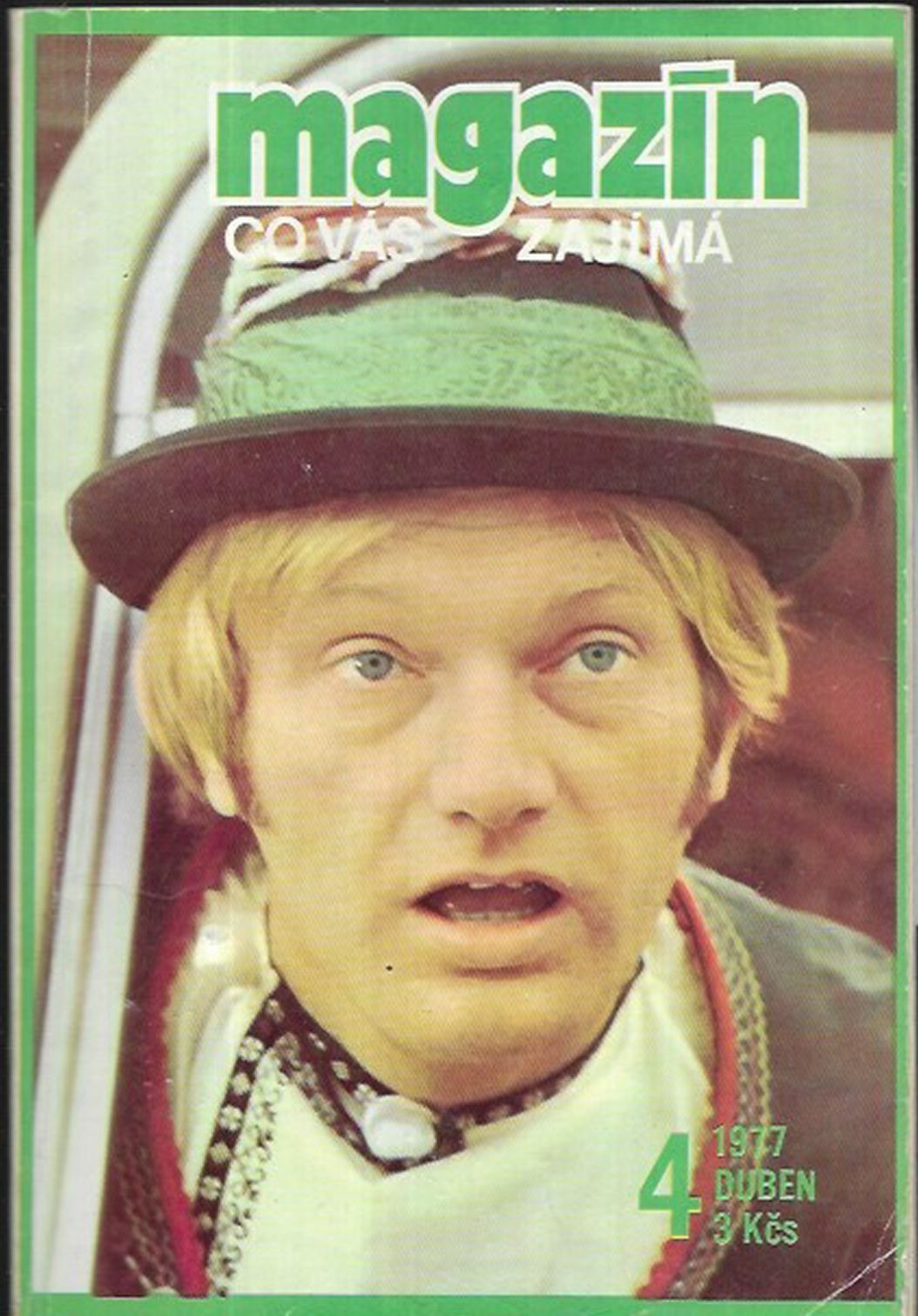 MAGAZIN CO VAS ZAJIMA magazine side cover Issue 4   1977