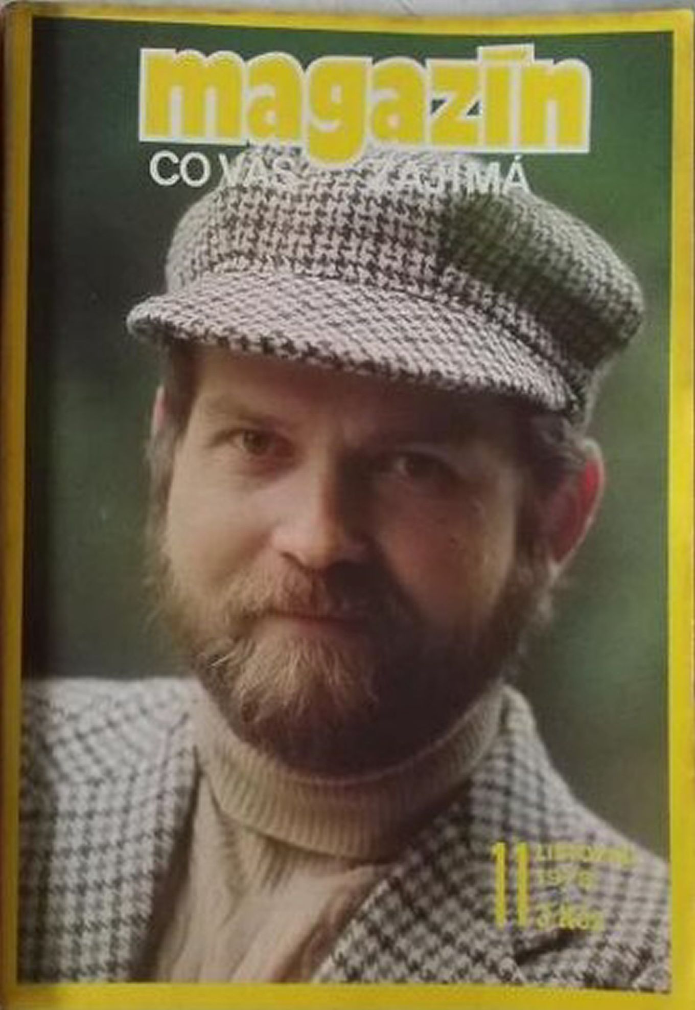 MAGAZIN CO VAS ZAJIMA magazine side cover Issue 11   1978