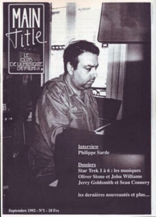 MAIN TITLE magazine side cover Issue 1  September 1992
