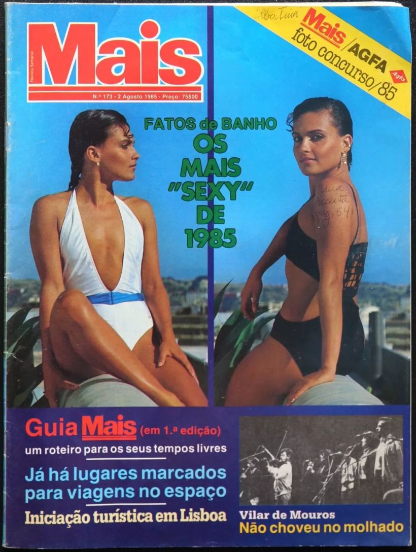 MAIS magazine side cover Issue 173 2 August 1985