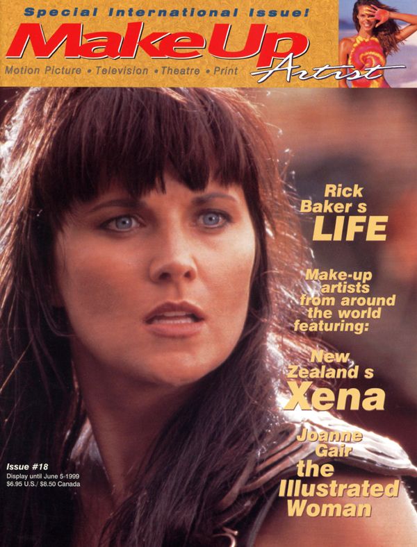 MAKE-UP ARTIST magazine cover Issue 18 April/May 1999