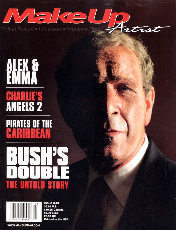 MAKE-UP ARTIST magazine cover Issue 43 June/July 2003