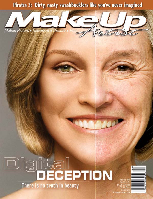 MAKE-UP ARTIST magazine cover Issue 66 May/June 2007