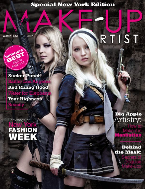 MAKE-UP ARTIST magazine cover Issue 89 March/April 2011