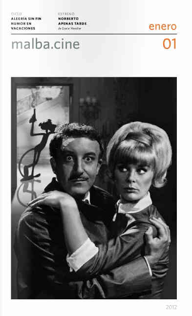 MALBA CINE magazine side cover January 2012
