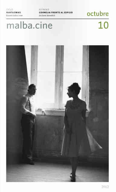 MALBA CINE magazine side cover October 2012