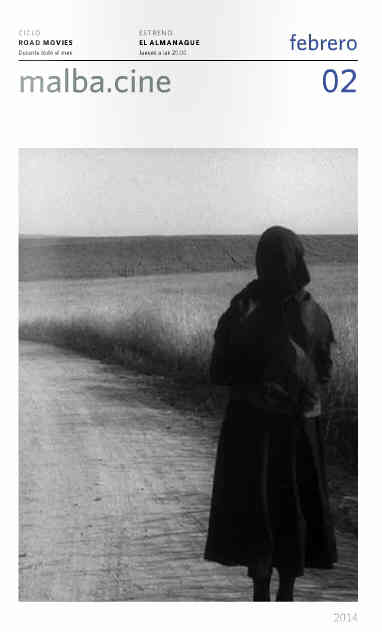 MALBA CINE magazine side cover February 2014