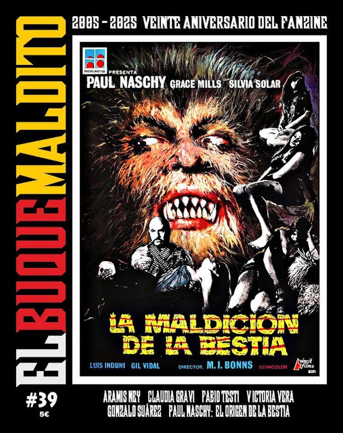 BUQUE MALDITO | EL magazine side cover Issue 39   2025
