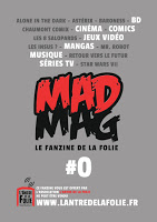 MAD MAG magazine side cover  January 2016