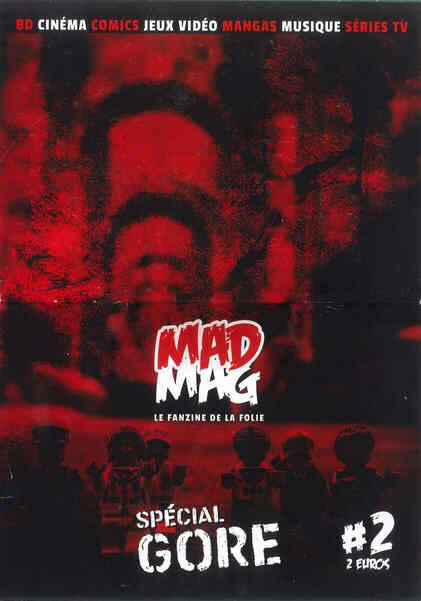 MAD MAG magazine side cover Issue 2  July 2016
