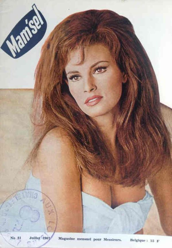 MAMSEL magazine side cover Issue 31  July 1967