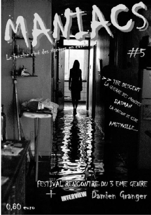 MANIACS magazine side cover Issue 5  
