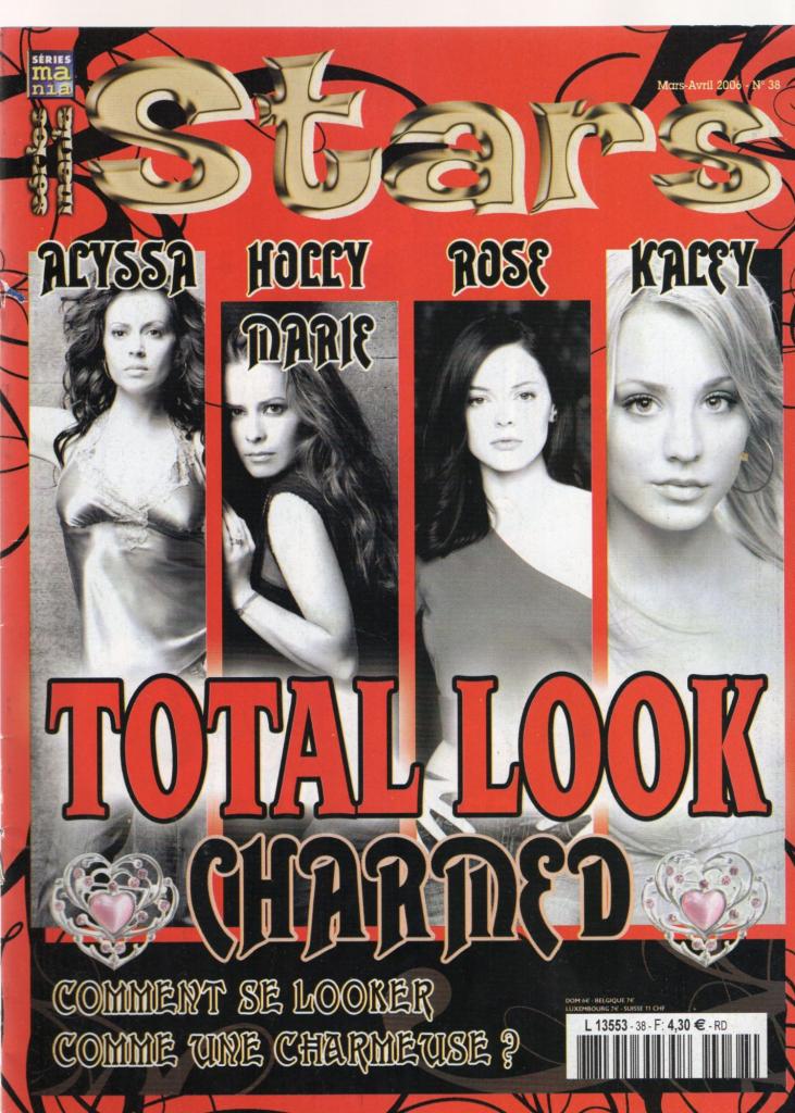 SERIES MANIA STARS magazine side cover Issue 38 March/April 2006