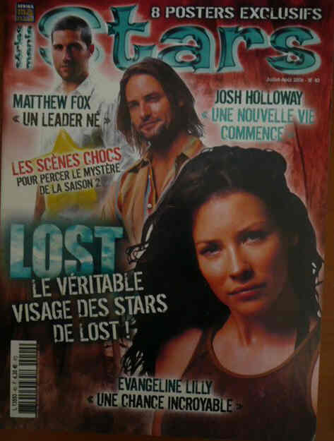 SERIES MANIA STARS magazine side cover Issue 40 July/August 2006