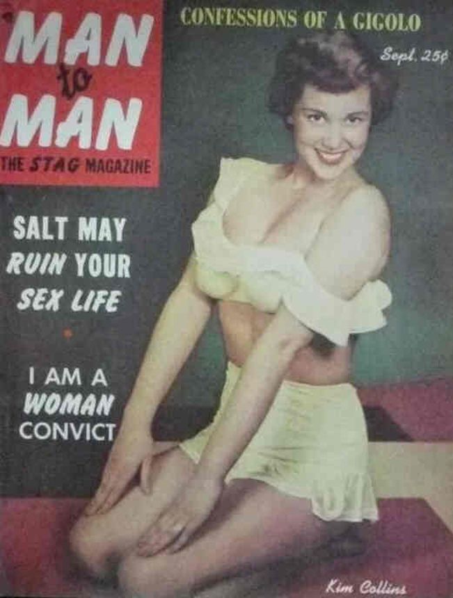 MAN TO MAN magazine side cover  September 1952