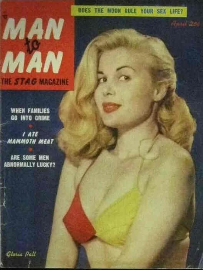 MAN TO MAN magazine side cover  April 1953