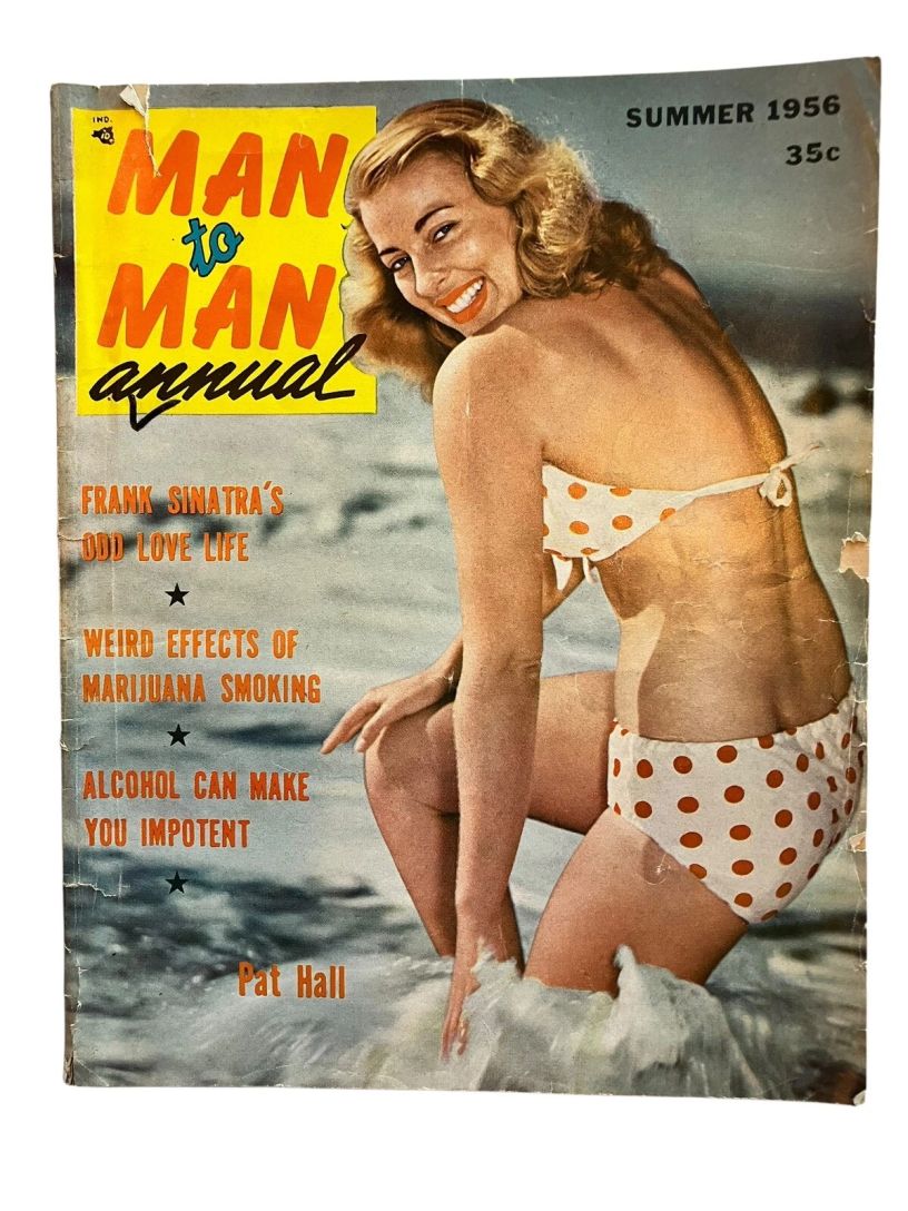 MAN TO MAN magazine side cover Summer 1956