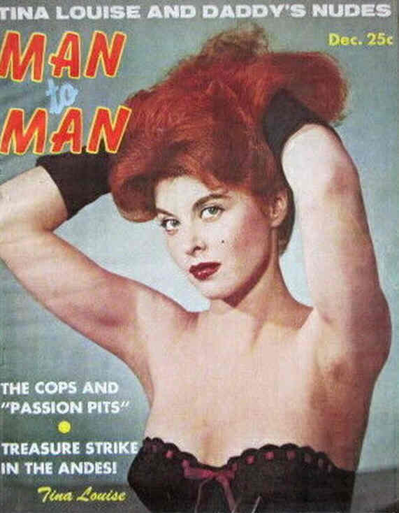 MAN TO MAN magazine side cover  December 1957
