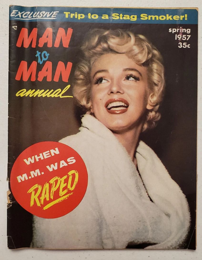 MAN TO MAN magazine side cover Spring 1957