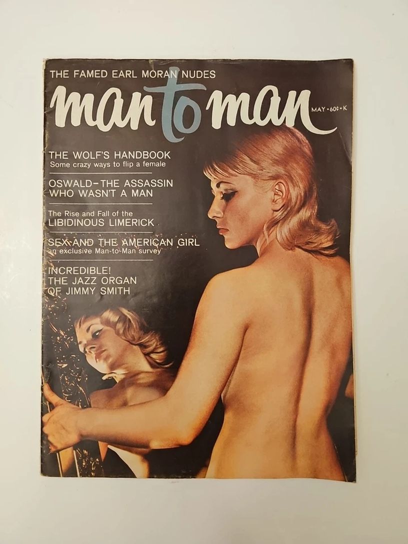 MAN TO MAN magazine side cover  May 1965