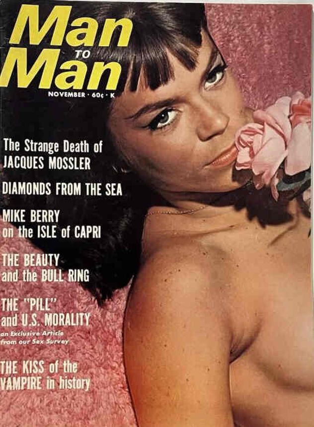 MAN TO MAN magazine side cover  November 1966