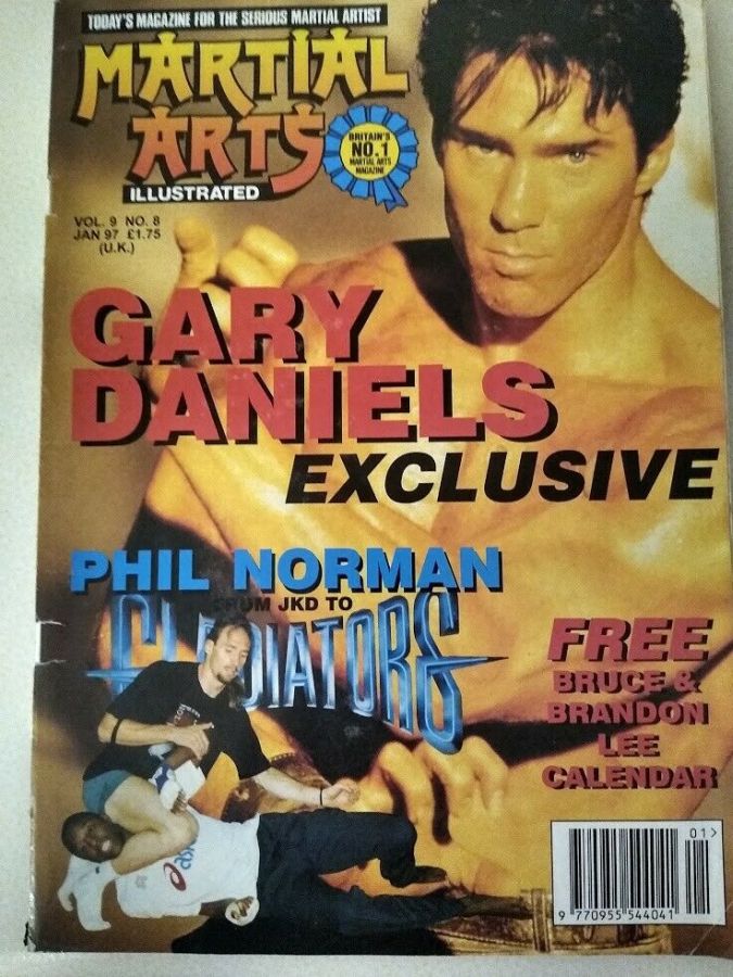 MARTIAL ARTS ILLUSTRATED magazine side cover  January 1997