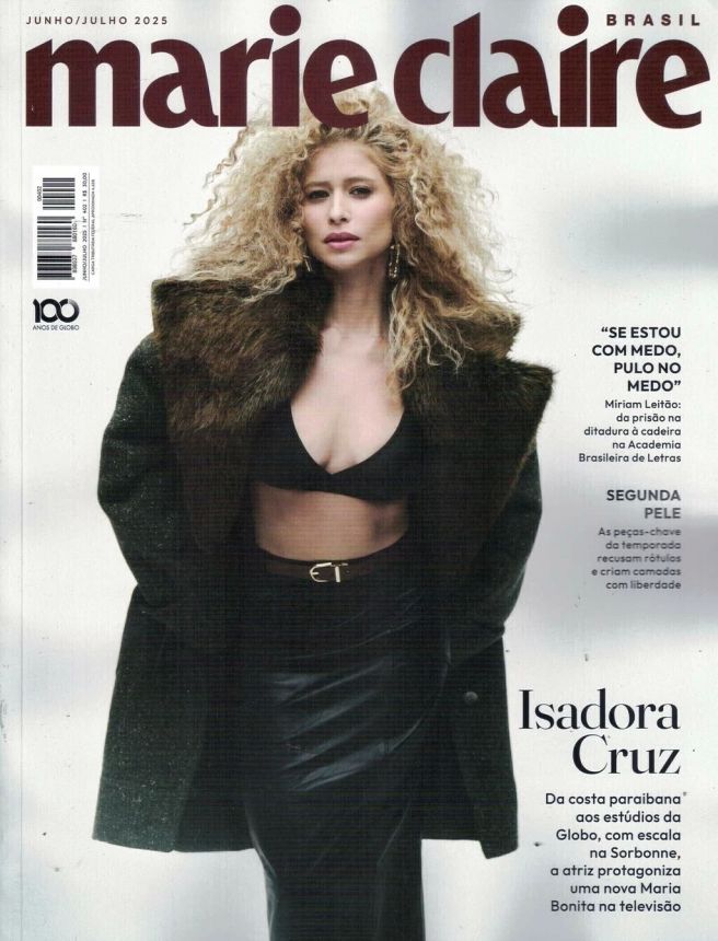 MARIE CLAIRE BRAZIL magazine side cover  June/July 2025