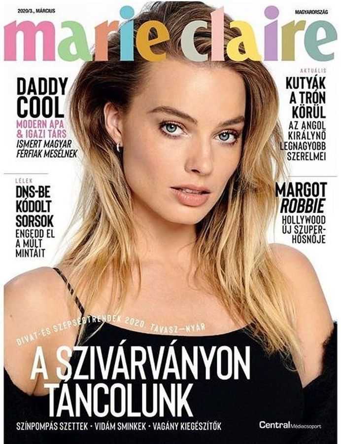 MARIE CLAIRE HUNGARY magazine side cover  March 2020
