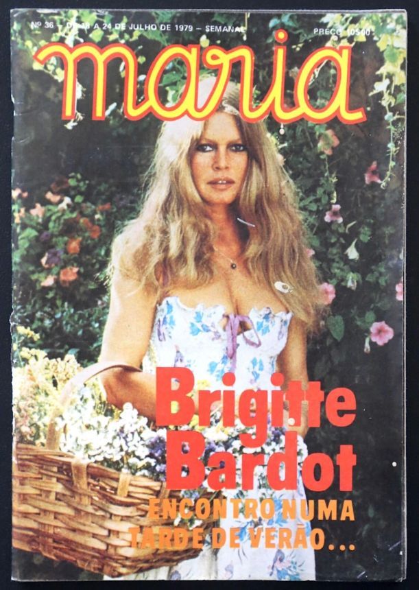MARIA magazine side cover Issue 36 18 July 1979