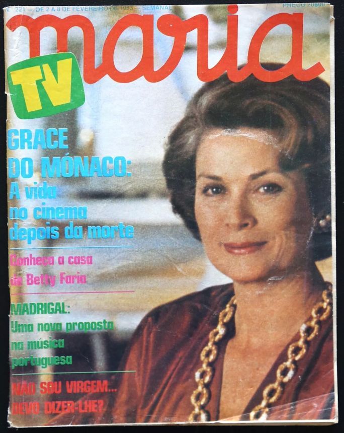 MARIA magazine side cover Issue 221 2 February 1983