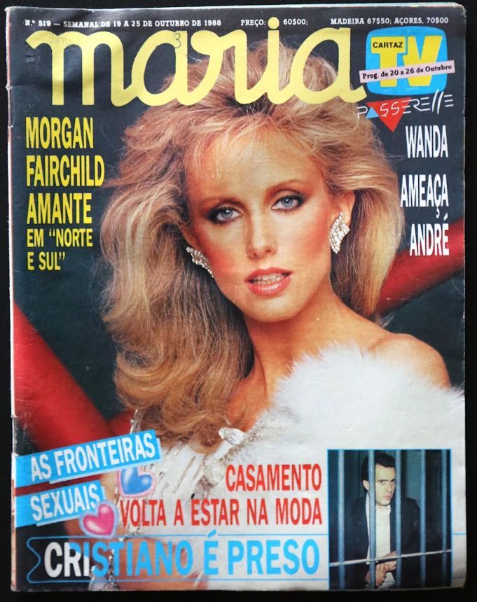 MARIA magazine side cover Issue 519 19 October 1988